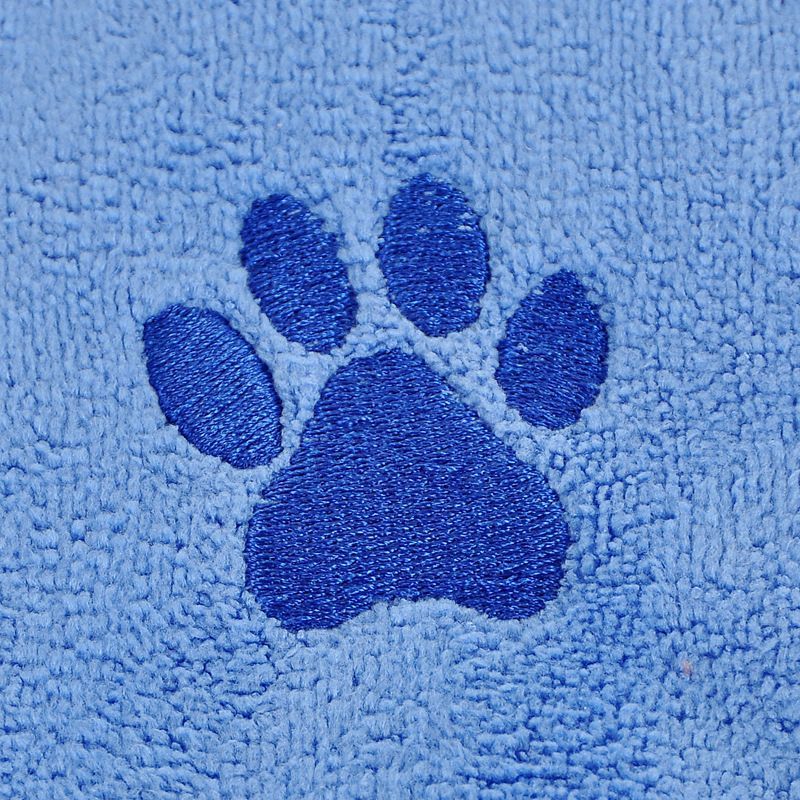 Blue Pet Towel 40x80cm 5Pcs