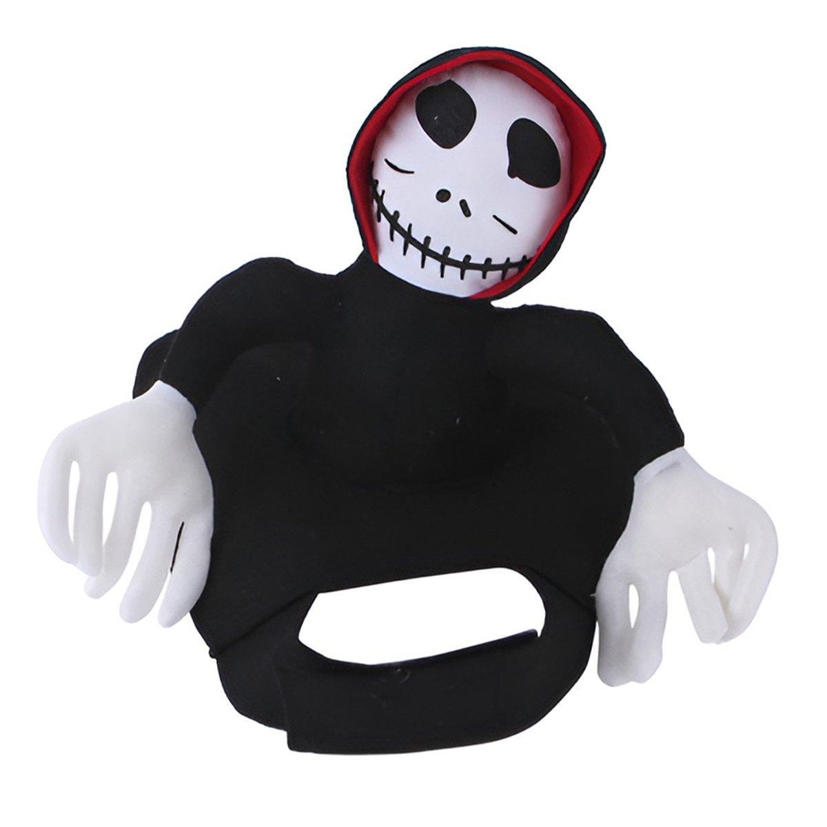 Halloween Dog Costume Pet Accessories Funny Dress Up for Small Medium Dogs - Deadly Doll-L