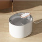 Automatic Cat Water Fountain USB Water Feeder Bowl with 6 Filter Cartridges, Ore White, Quiet Edition
