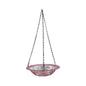 Bird Feeders for Outdoors ! Hanging Bird Bath Plastic Bird Bath Plate Hanging Tray for Outdoors Hanging Bird Water or Bird Seed Hanging Bird Feeder for Outdoors Bird Bath Bowl S4-Purple