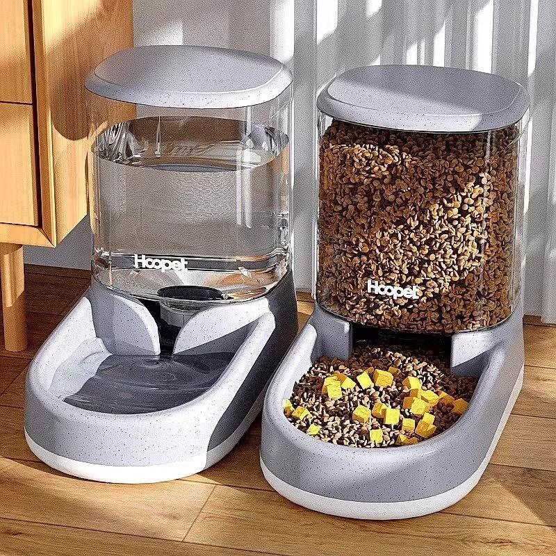 Pet automatic feeder-Brown Water Dispenser