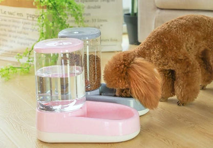 Pet automatic feeder-Pink Feeder