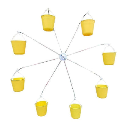 {CA} Bird Carousel Spinning Carousel Toy With Bird Feeder
