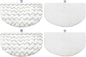 4 Pack Steam Mop Pads Replacement or Bissell Powerresh Steam Mop 1940 1440 1544 1806 2075 Series, Model 5938 19402 19404 19408 19409 1940A 1940 1940Q 1940T 1940W, Microiber Washable, Reusable