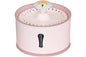 2L Cat Water Fountain Automatic Circulation Cat Water Dispenser with 5-Stage Filtration(Pink)