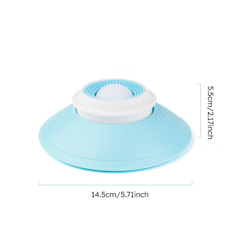 Pet Slow Feeder Bowl with Food Dispenser, Non-Slip, Universal Puzzle Feeder for Cats and Dogs - White