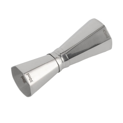 304 Stainless Steel Jigger with Scales Octagonal Double Cocktail Jigger Measuring Tool for Bartenders