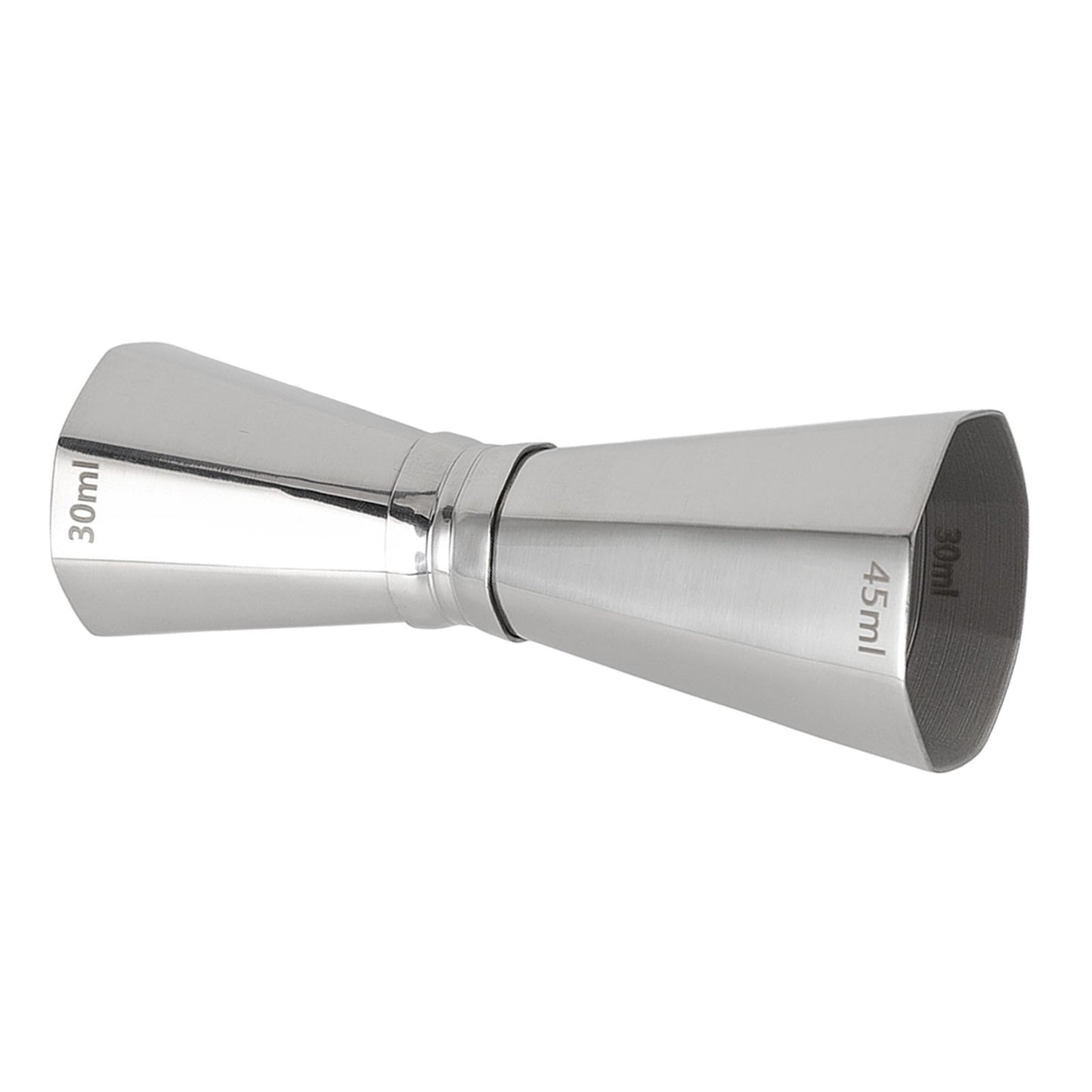 304 Stainless Steel Jigger with Scales Octagonal Double Cocktail Jigger Measuring Tool for Bartenders