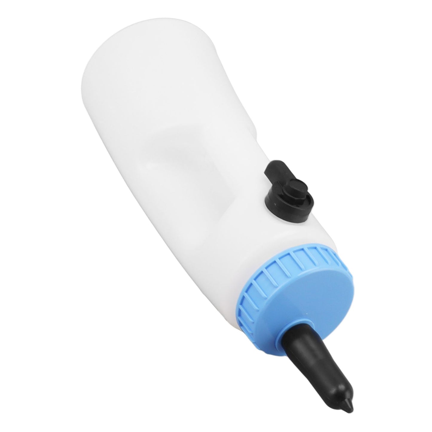 2.5L Vertical Calf Feeding Bottle with Handle Strong Sealing PE Calf Nursing Bottle for Lambs Calves Other Animals