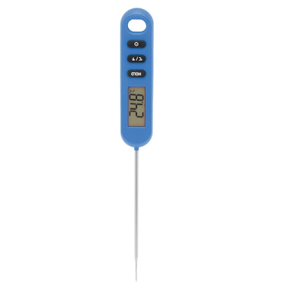 Meat Food Thermometer Instant Read Thermometer Digital Cooking Kitchen Barbecue Thermometer With Long Probe Blue