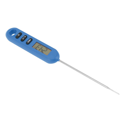 Meat Food Thermometer Instant Read Thermometer Digital Cooking Kitchen Barbecue Thermometer With Long Probe Blue