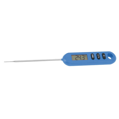 Meat Food Thermometer Instant Read Thermometer Digital Cooking Kitchen Barbecue Thermometer With Long Probe Blue