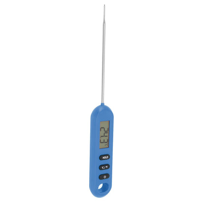 Meat Food Thermometer Instant Read Thermometer Digital Cooking Kitchen Barbecue Thermometer With Long Probe Blue