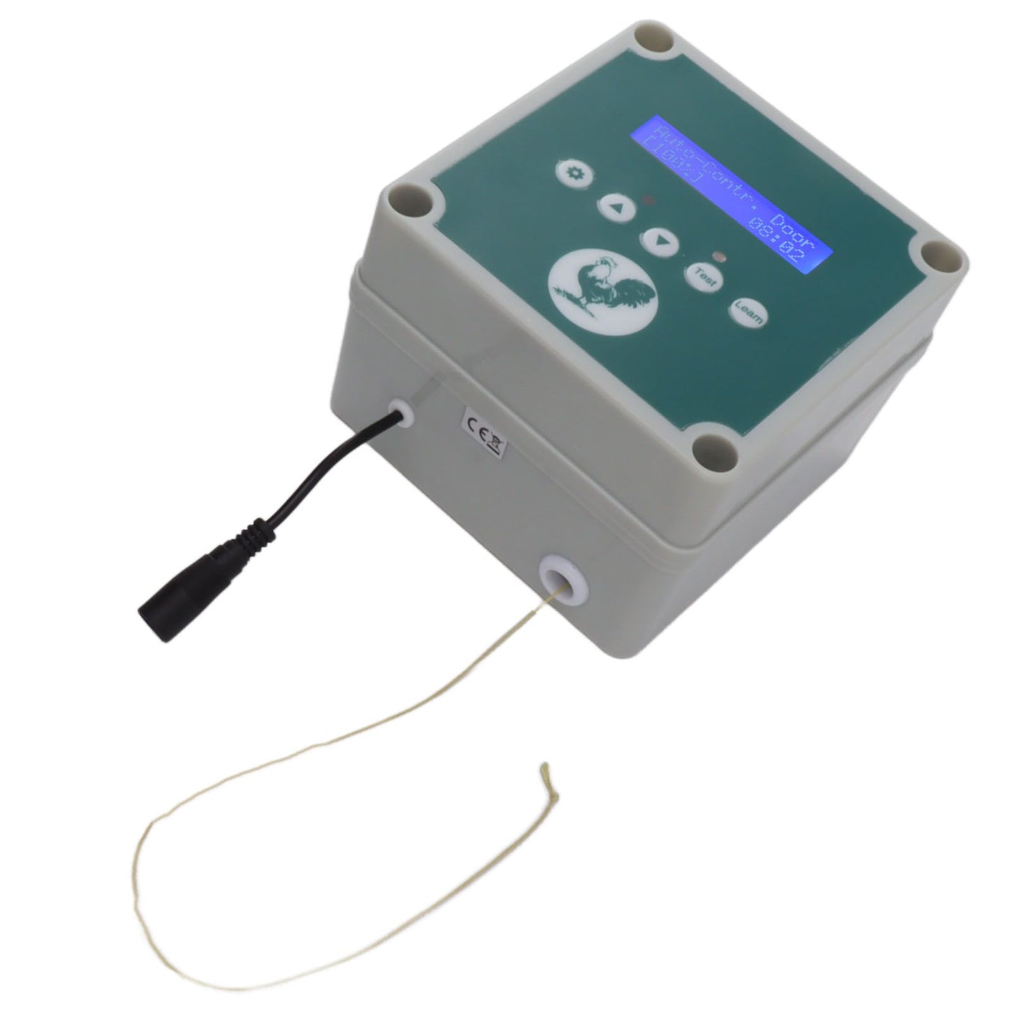 Automatic Chicken Coop Door Controller IP44 Cage Opener Remote Control Poultry House Door Actuator Motor Kit with Timer Light Sensor 100 to 240V AU Plug