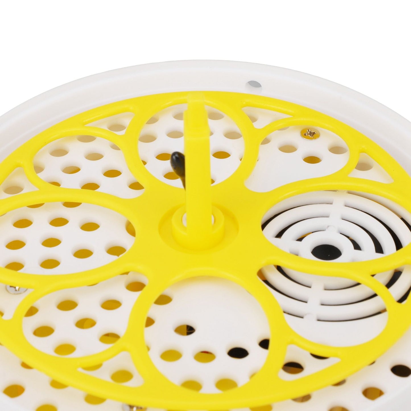Mini Egg Incubator for Home Automatic Temperature Humidity Control 4 Eggs Candler Poultry Hatching Machine for Chickens Ducks Pigeons Manual Turning