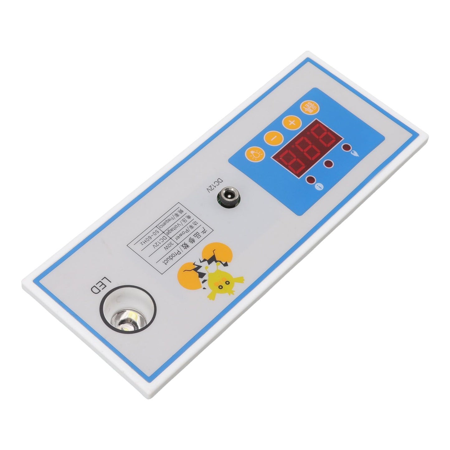 Incubator Temperature Controller Digital Full Automatic Incubator Thermostat for Egg 30W 12V