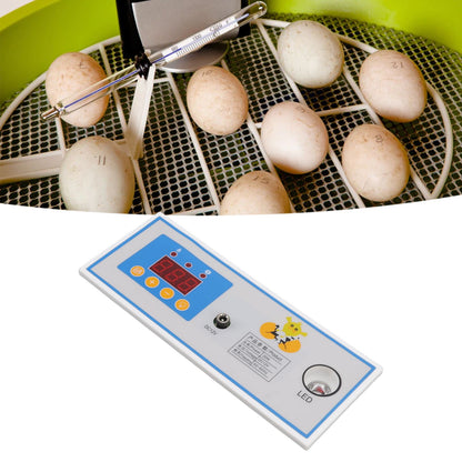 Incubator Temperature Controller Digital Full Automatic Incubator Thermostat for Egg 30W 12V