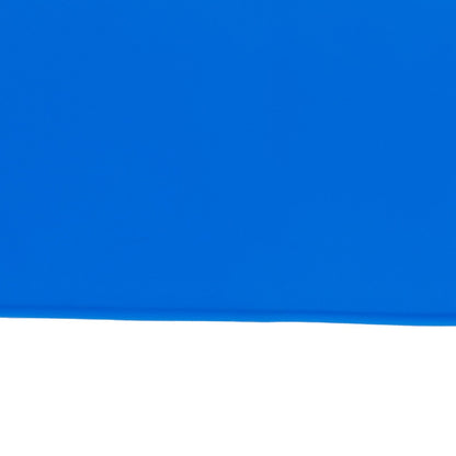 Pet Food Pad Silicone Waterproof Non Slip Bowl Drinking Feeding Mat Placemat for Dog Cat(Blue )
