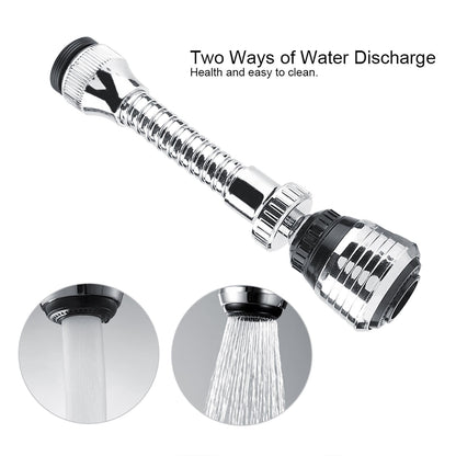 Flexible Faucet Bubbler Turbo Flex Sink Sprayer Jet Water Saving Device Water Economizer
