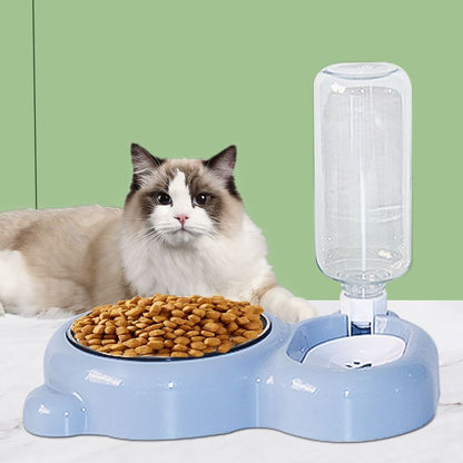Yunce Pet Factory Automatic Feeder Cat Dog Bowl Purple