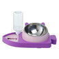 Pet Feeder Water Dispenser Fish Shape Auto Refill... Gray