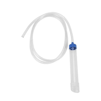 Aquarium Gravel Cleaner Siphon Hose Manual Water Changer for Small Fish Tanks