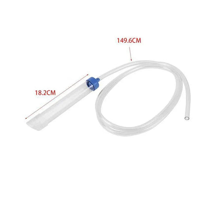 Aquarium Gravel Cleaner Siphon Hose Manual Water Changer for Small Fish Tanks