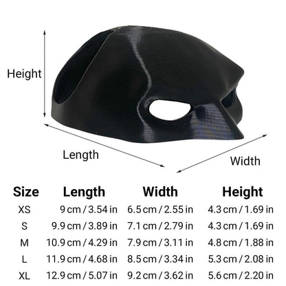Halloween Bat Mask Cat Mask Pet Costume Accessories for Small Dogs Cats Outfit - XL