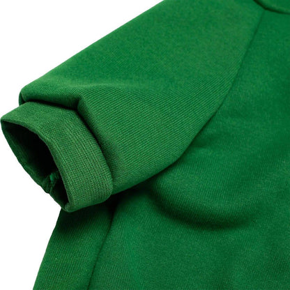 Warm Hooded Cartoon Frog Pet Clothes for Dogs and Cats Autumn Winter Vest - XL