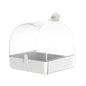 3in1 Parrot Bath Basin Bird Bathtub Cage or Accessory Pet Bird Feeder Water Bowl - Bathroom