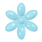 Multi Cat Feeding Bowl Petal Design Kitten Milk Bowl Puppy Dog Food Water Dish - Blue