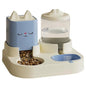 Pet Cartoon Feeding Bowl Universal Water Feeder Cat Dog Food Dish Durable Stand - Blue