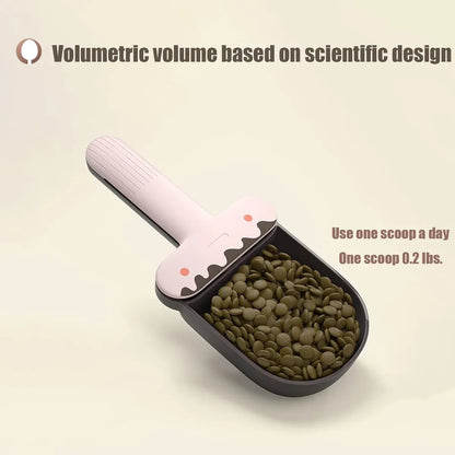Pet Food Spoon Multifunctional Can Spoon Dog Shovel Ice Cream Cat Spoon Safe - Pink