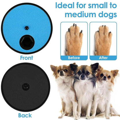 Rotating Pet Slow Feeder Toy Nail Sharpening Scraper for Cats and Dogs Supplies - Sandpaper*3