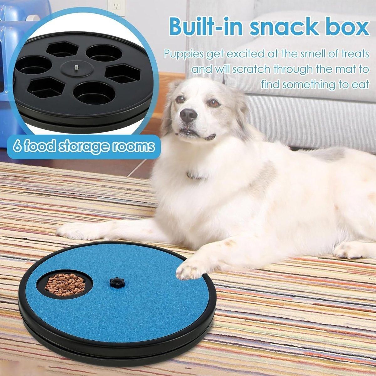 Rotating Pet Slow Feeder Toy Nail Sharpening Scraper for Cats and Dogs Supplies - Sandpaper*3
