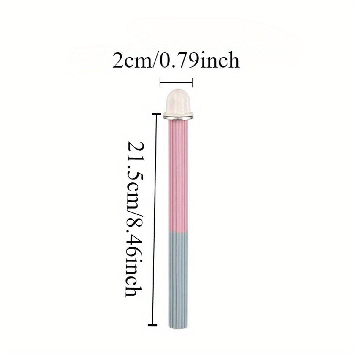 Non-Slip Silicone Parrot Perch Stand Stick Grinding Claw Bird Cage Accessories - White Blue