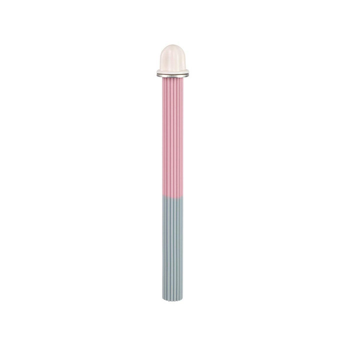 Non-Slip Silicone Parrot Perch Stand Stick Grinding Claw Bird Cage Accessories - White Blue