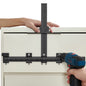Cabinet Hardware Jig, Aluminum Alloy Cabinet Handle Jig with Center Punch, Adjustable Cabinet Hardware Template Tool, for Installation of Door Drawer Front Knobs Handles and Pulls